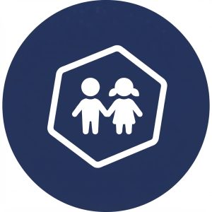 Symbol für Kinderthemen bei Artrock.